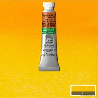 Winsor & Newton Professional №891 102891 (5 мл, бескадмиевый желтый насыщенный)