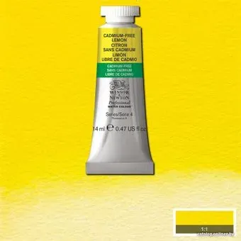 Winsor & Newton Professional 105898 (14 мл, лимонный бескадмиевый)