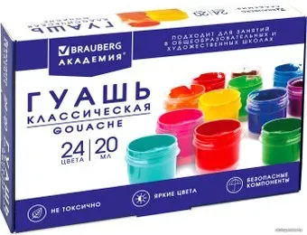 BRAUBERG Академия Классическая 192273 (24 цветов)