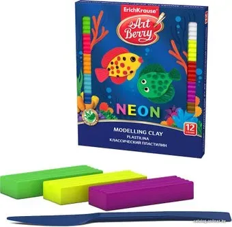 Erich Krause ArtBerry Neon с Алоэ Вера со стеком 41767 (12 цв)