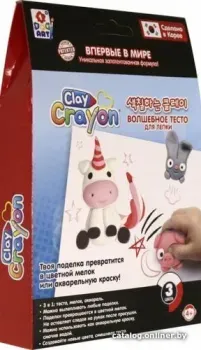 1toy Clay Crayon Единорог Т19013