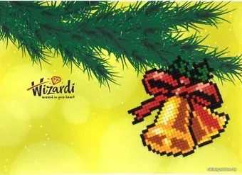 Wizardi Открытка. Колокольчики Wc0308