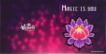 Wizardi Открытка. Магический лотос Wc0139