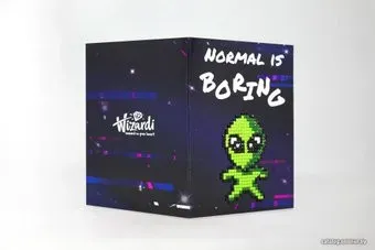 Wizardi Открытка. Нормальное скучно Wc0273