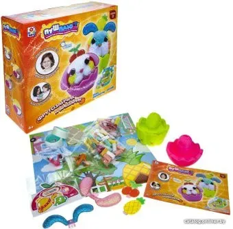 1toy Пуш-плюш Фрутозайчик и Вишарик Т20740