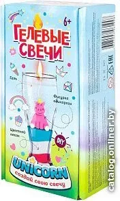 Инновации для детей Создай свою свечу. Единорог 761