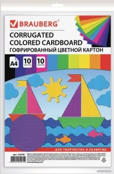 BRAUBERG Гофрированный 124749 (10 л)