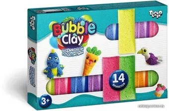 Danko Toys Шариковый пластилин Bubble Clay BBC-05-01 (14 цв)