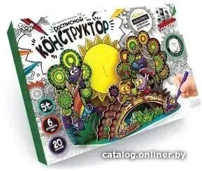 Danko Toys Расписной конструктор. Совы 3DK-01-01