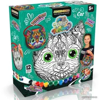 Danko Toys My Color Bag Сумка-раскраска Котенок CPB-01-02