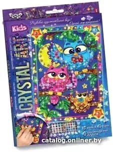 Danko Toys Crystal Art Совы Cart-01-09