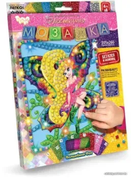 Danko Toys Блестящая мозаика. Фея БМ-02-10