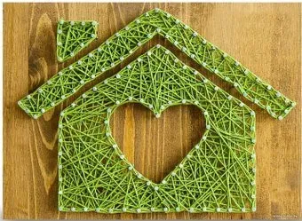 String Art Дом A4007