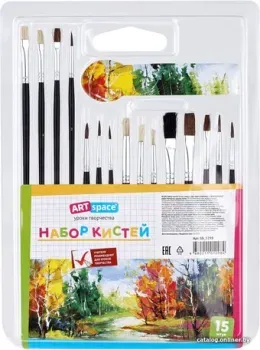 ArtSpace пони щетина плоская SB_3298 (15 шт)