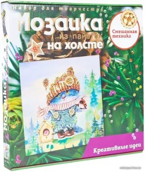 Волшебная мастерская Мозаика из пайеток. Озорной котенок МХ-26