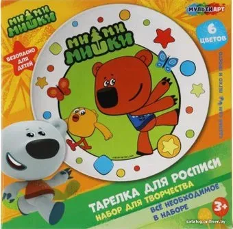 MultiArt Три Кота PLATE-MIMI