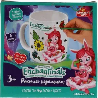 MultiArt Кружка Для Росписи Энчантималс 1271-EN 24