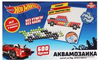 MultiArt Аквамозаика Хот Вилс AB600-HW1