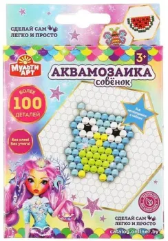 MultiArt Аквамозаика Сова 100-AQUAMOS-5
