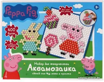 MultiArt Аквамозаика Свинка Пеппа AB400-PP1