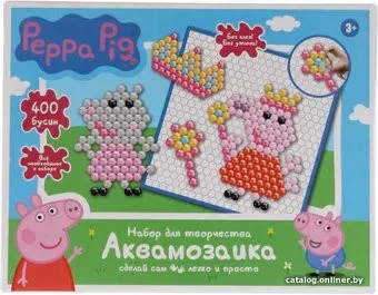MultiArt Аквамозаика Свинка Пеппа AB400-PP2
