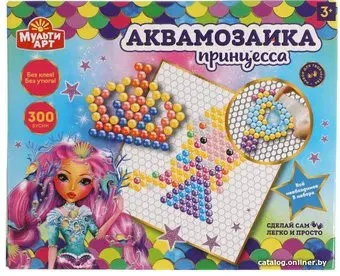 MultiArt Аквамозаика Принцесса ABMA300-10