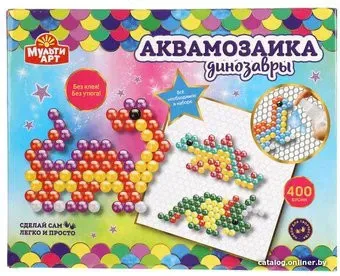 MultiArt Аквамозаика Динозавры ABMA400-5