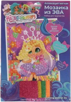 MultiArt Hairdorable Аппликация Мягкая мозаика 100GLIT-APM-HD