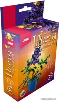 Lori Цветы из пайеток. Люпин Цв-025