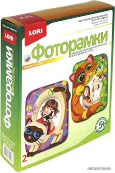Lori Фоторамки из гипса. Кошки-мишки Н-065