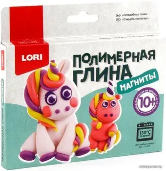 Lori Полимерная глина. Магниты Волшебные пони Пг-007