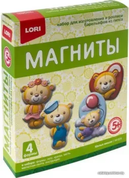 Lori Фигурки на магнитах. Милые мишки М-074