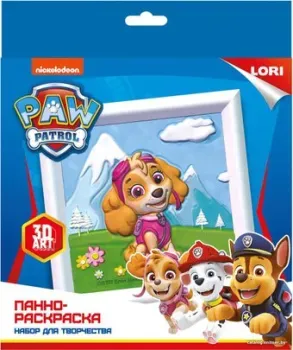 Lori Панно-раскраска Щенячий патруль Скай Ипс-003