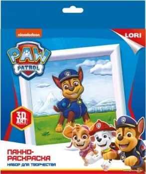 Lori Панно-раскраска Щенячий патруль Гончик Ипс-002