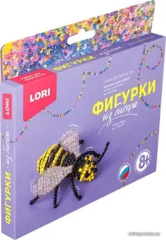 Lori Фигурки из бисера. Пчелка Жужа Бис-091