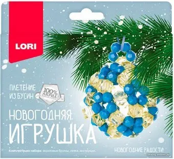 Lori Плетение из бусин. Новогодние радости Пз/Бус-021