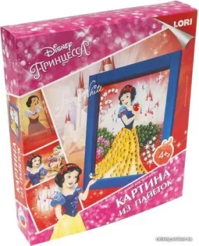 Lori Картина из пайеток. Disney Принцесса Белоснежка Апд-012