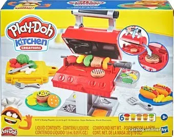 Hasbro Play-Doh Гриль барбекю F06525L0