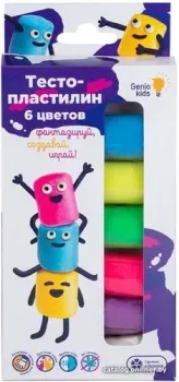 Genio Kids Тесто-пластилин TA1090 (6цв)
