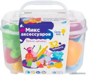 Genio Kids Тесто-пластилин TA1009V (6 цветов)