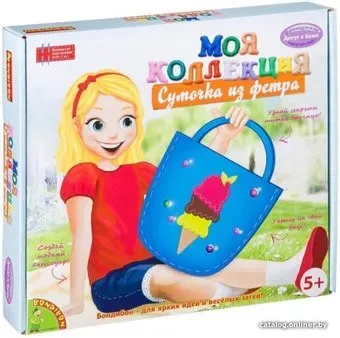 Bondibon Шьем из фетра. Сумка-мороженое ВВ1241