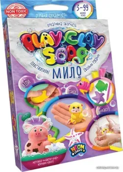 Danko Toys Пластилиновое мыло PCS-02-01 (4 цвета)