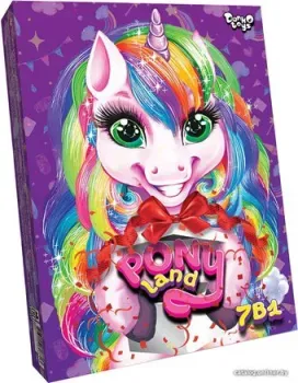 Danko Toys Pony Land 7 в 1 PL-01-01 (фиолетовый)