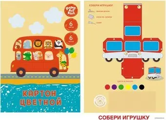 Канц-Эксмо Веселый автобус ЦК66569 (6 л.)