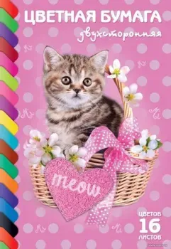 Hatber Котик 16Бц4_15026 (16 цв.)