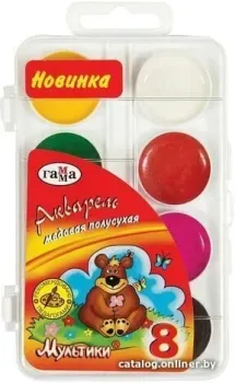 Гамма Мультики 211046_8 (8 цв.)