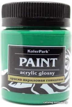 KolerPark Акриловая глянцевая (зеленый, 50 мл)
