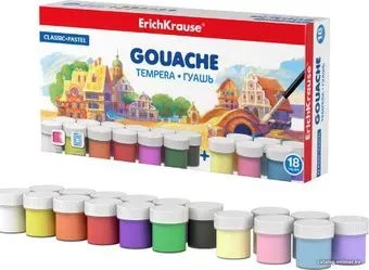 Erich Krause Classic + Pastel 54013 (18 цв.)