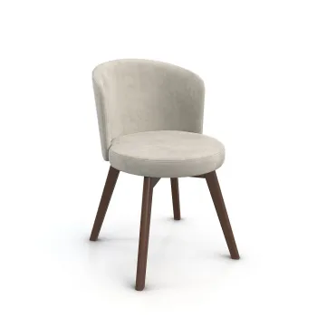 СИТИ-ВР (вращающийся) с мягкой спинкой, Орех американский, Madera 3